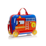 Fire Truck Ride-on Luggage | Light up Wheels