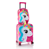 Super Tots Unicorn Kids Luggage & Backpack Set