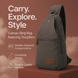 Classic Canvas Sling Bag