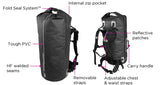 Waterproof Backpack Dry Tube - 60 Litres