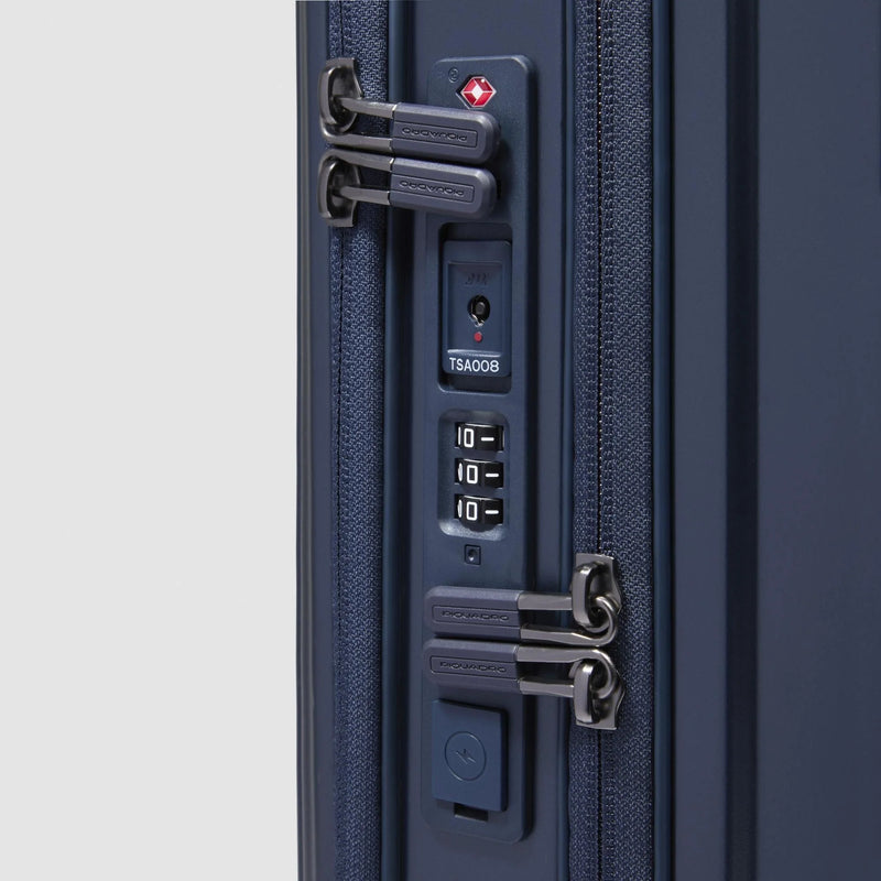 PQL 4 wheel cabin suitcase for laptop 17,3"