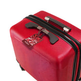 Travel Luggage ID Tag 2D RED
