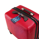 Travel Luggage ID Tag 2D BLUE
