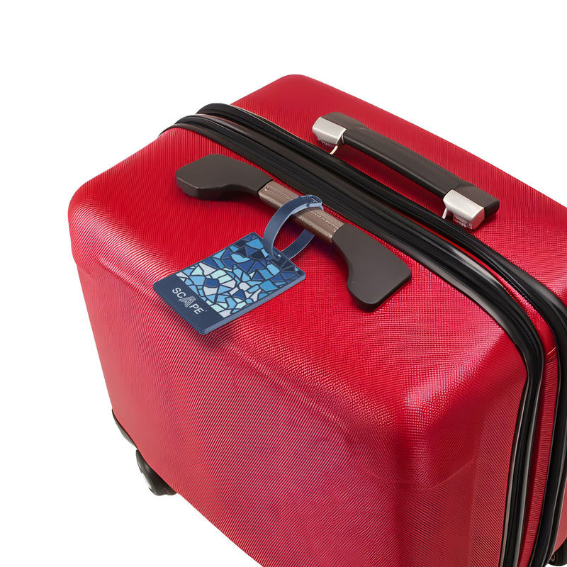 Travel Luggage ID Tag 2D BLUE