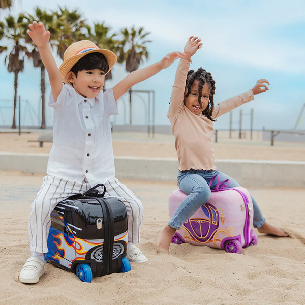 Royal Carriage Ride-on Luggage | Light up Wheels