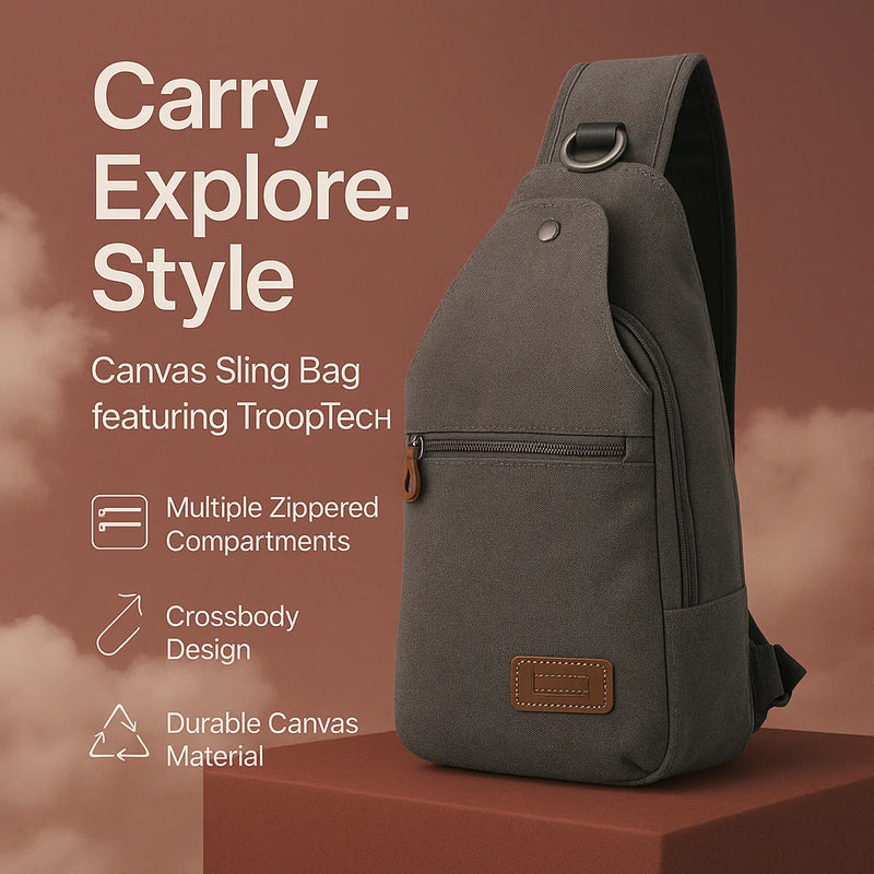Classic Canvas Sling Bag