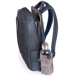 Small size, computer backpack with iPad® compartment and pocket for bottle or umbrella